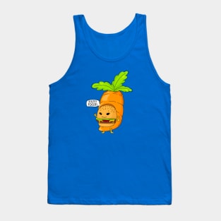 Healthy food and humor Tank Top